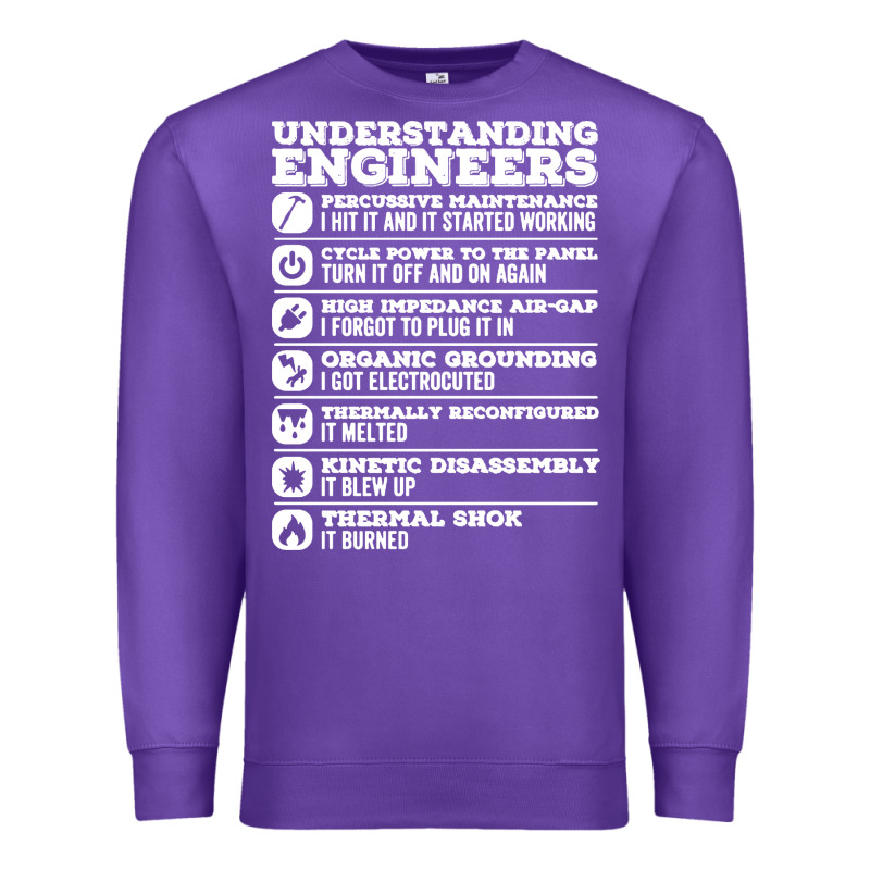 Understanding Engineers Funny Premium Sweatshirt by linhVisuals | Teevron