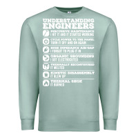 Seafoam understanding engineers funny Premium Sweatshirt - linhVisuals