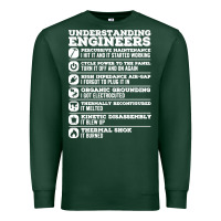 Sports Green understanding engineers funny Premium Sweatshirt - linhVisuals