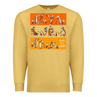Antique Gold calvin Premium Sweatshirt - linhVisuals