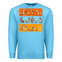 Ocean Blue calvin Premium Sweatshirt - linhVisuals