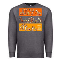 Charcoal Heather calvin Premium Sweatshirt - linhVisuals