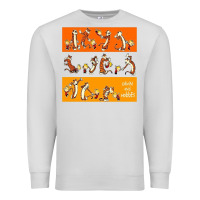 Dove Grey calvin Premium Sweatshirt - linhVisuals