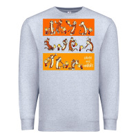 Heather Grey calvin Premium Sweatshirt - linhVisuals