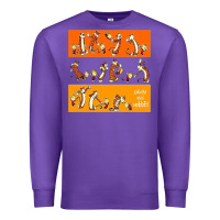 Purple calvin Premium Sweatshirt - linhVisuals