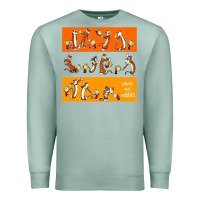 Seafoam calvin Premium Sweatshirt - linhVisuals