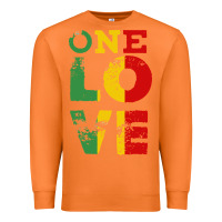 Carrot one love rasta reggae Premium Sweatshirt - linhVisuals