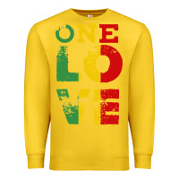 Lemon one love rasta reggae Premium Sweatshirt - linhVisuals