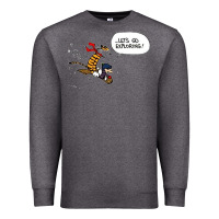 Charcoal Heather calvin Premium Sweatshirt - linhVisuals