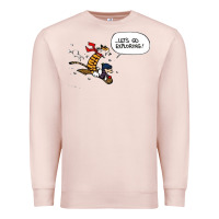 Pale Pink calvin Premium Sweatshirt - linhVisuals