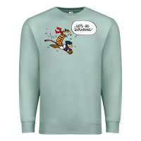 Seafoam calvin Premium Sweatshirt - linhVisuals