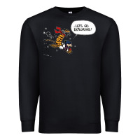 Black calvin Premium Sweatshirt - linhVisuals