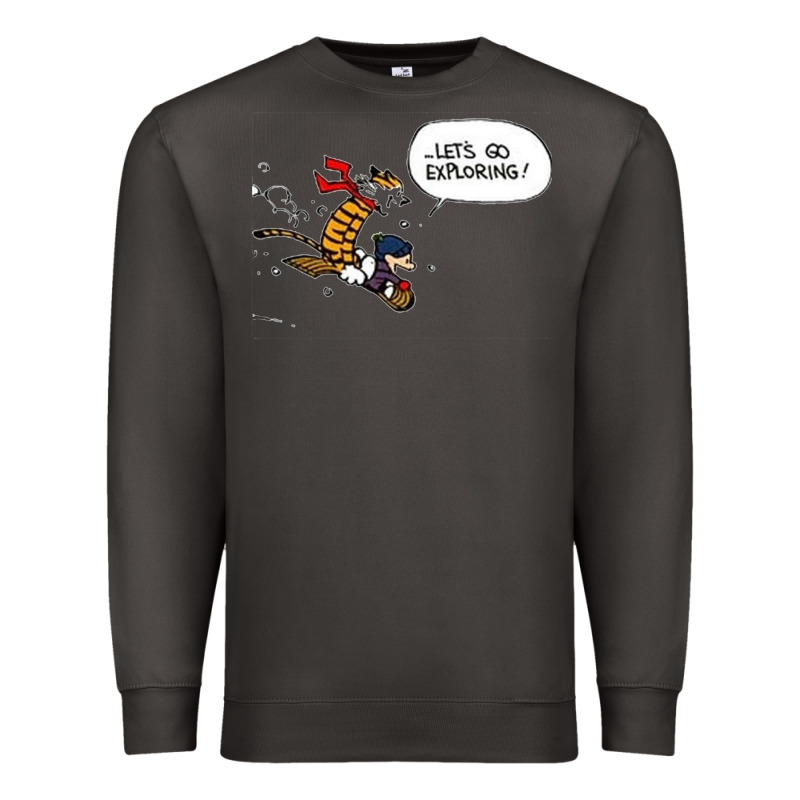 Calvin Premium Sweatshirt by linhVisuals | Teevron