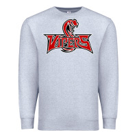 Heather Grey vipers sports Premium Sweatshirt - linhVisuals