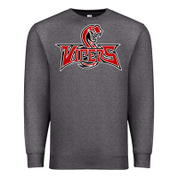 Charcoal Heather vipers sports Premium Sweatshirt - linhVisuals