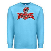 Ocean Blue vipers sports Premium Sweatshirt - linhVisuals