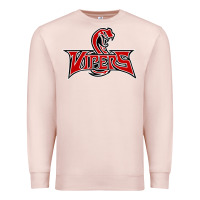 Pale Pink vipers sports Premium Sweatshirt - linhVisuals