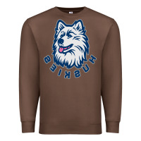 Chestnut HUSKIES Premium Sweatshirt - linhVisuals