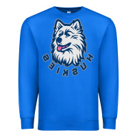 True Royal HUSKIES Premium Sweatshirt - linhVisuals