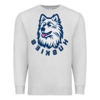 Dove Grey HUSKIES Premium Sweatshirt - linhVisuals