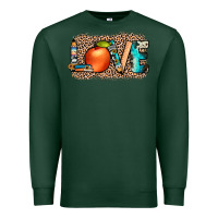 Sports Green love png Premium Sweatshirt - JahusDesignShop