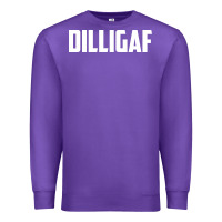 Purple dilligaf    bowling Premium Sweatshirt - linhVisuals