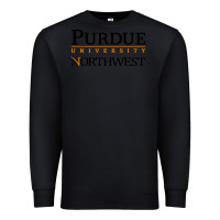 Black purdue university northwest Premium Sweatshirt - linhVisuals