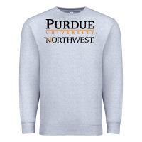 Heather Grey purdue university northwest Premium Sweatshirt - linhVisuals