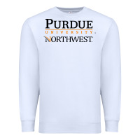 White purdue university northwest Premium Sweatshirt - linhVisuals