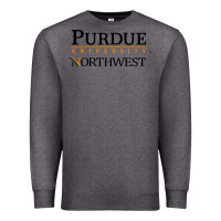 Charcoal Heather purdue university northwest Premium Sweatshirt - linhVisuals