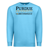 Ocean Blue purdue university northwest Premium Sweatshirt - linhVisuals