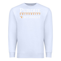 White purdue university northwest Premium Sweatshirt - linhVisuals