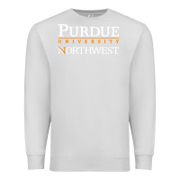 Dove Grey purdue university northwest Premium Sweatshirt - linhVisuals
