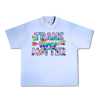Grape Ice Western LGBTQ+ Trans Lives Matter Urban Heavy Tee - BundleAndBundleShop