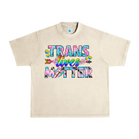 Sandshell Western LGBTQ+ Trans Lives Matter Urban Heavy Tee - BundleAndBundleShop