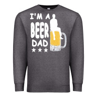 Charcoal Heather beer t  shirt beer t  shirt Premium Sweatshirt - linhVisuals