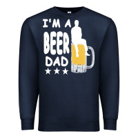 Navy beer t  shirt beer t  shirt Premium Sweatshirt - linhVisuals