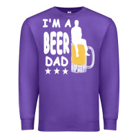 Purple beer t  shirt beer t  shirt Premium Sweatshirt - linhVisuals