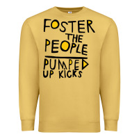 Antique Gold Foster The People Pumped Up Kicks Premium Sweatshirt - linhVisuals