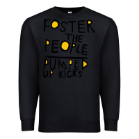 Black Foster The People Pumped Up Kicks Premium Sweatshirt - linhVisuals