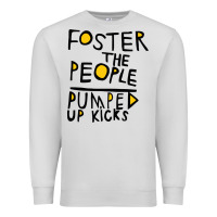 Dove Grey Foster The People Pumped Up Kicks Premium Sweatshirt - linhVisuals