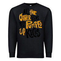 Black Foster The People Pumped Up Kicks Premium Sweatshirt - linhVisuals