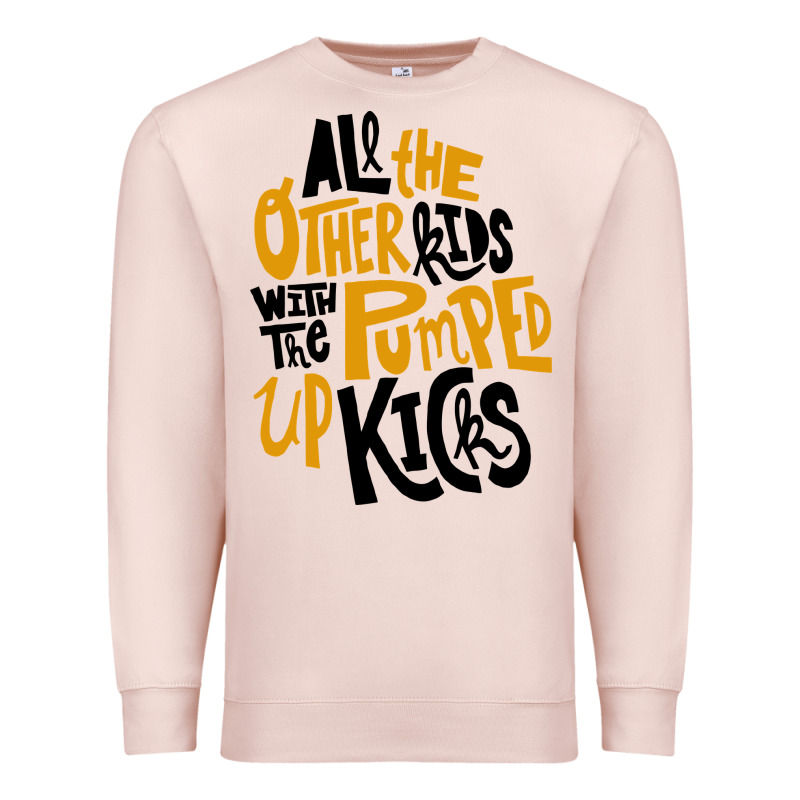 Foster The People Pumped Up Kicks Premium Sweatshirt by linhVisuals | Teevron