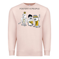 Pale Pink Foster The People Call It What You Want Premium Sweatshirt - linhVisuals