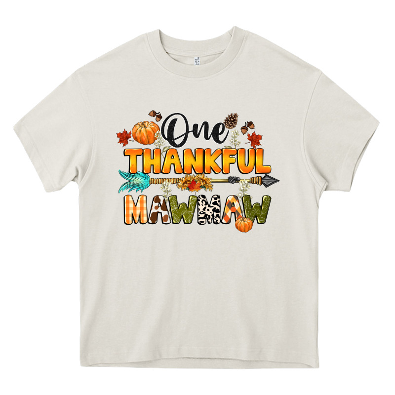 One Thankful Mawmaw Heavy Core Tee by CowGirlArtShop | Teevron