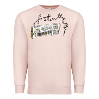 Pale Pink Foster The People Torches Premium Sweatshirt - linhVisuals