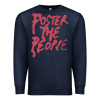 Navy Foster The People Premium Sweatshirt - linhVisuals
