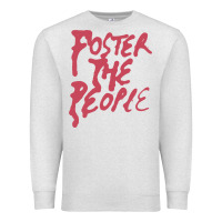 Oatmeal Heather Foster The People Premium Sweatshirt - linhVisuals