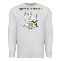 Dove Grey Foster The People Helena Beat Premium Sweatshirt - linhVisuals