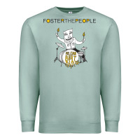 Seafoam Foster The People Helena Beat Premium Sweatshirt - linhVisuals